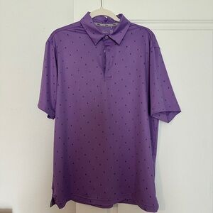 Walter Hagen Men’s Purple Performance Polo Shirt